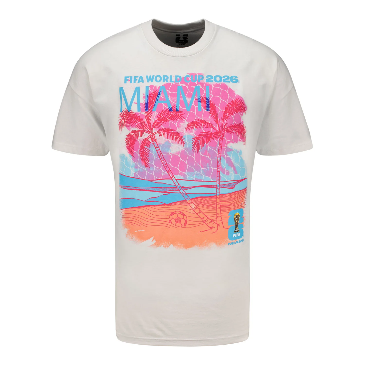 2026 Soccer Fan Collection Miami Homestyle T-Shirt - Unisex