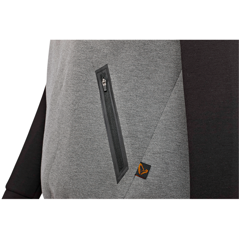 Savage Gear Tec-Foam Hoodie Men (Dark Grey Melange)