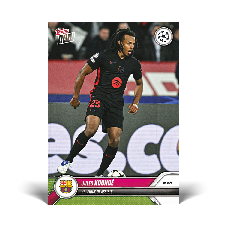 3 Card Bundle - 24/25 UCC Topps NOW® - 44-46