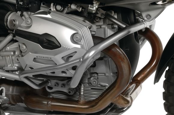 Touratech Crash-bar Stainless Steel Engine Guard - SilverRef: Trt00403A / 01-051-0560-0