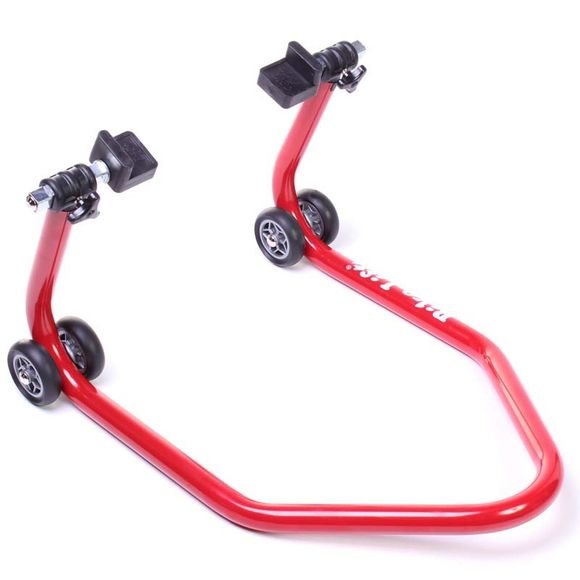 Béquille Bike Lift RS 17 ROUGE AVEC SUPPORT CAOUTCHOUC Universel - RougeRef : 892040 / 3032165