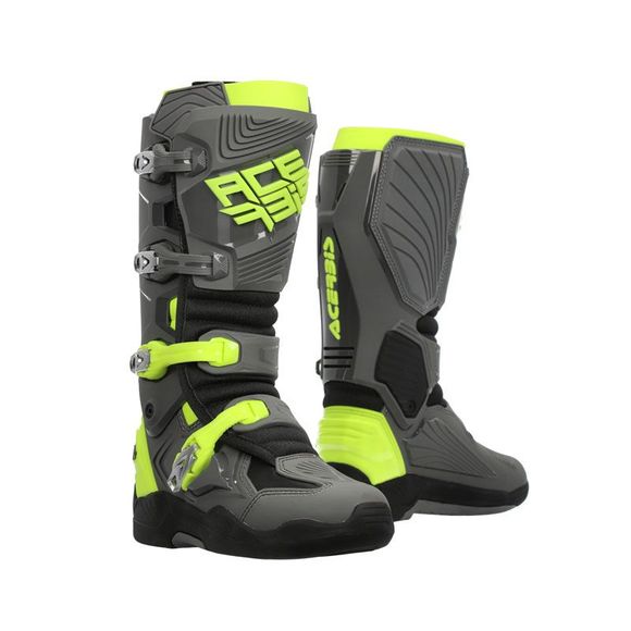 Acerbis WHOOPS 2024 cross boots - Gray / YellowRef: AE5370