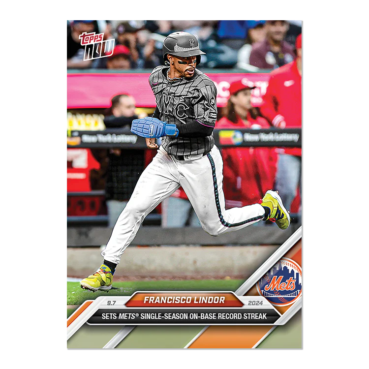 Francisco Lindor - 2024 MLB TOPPS NOW® Card 659