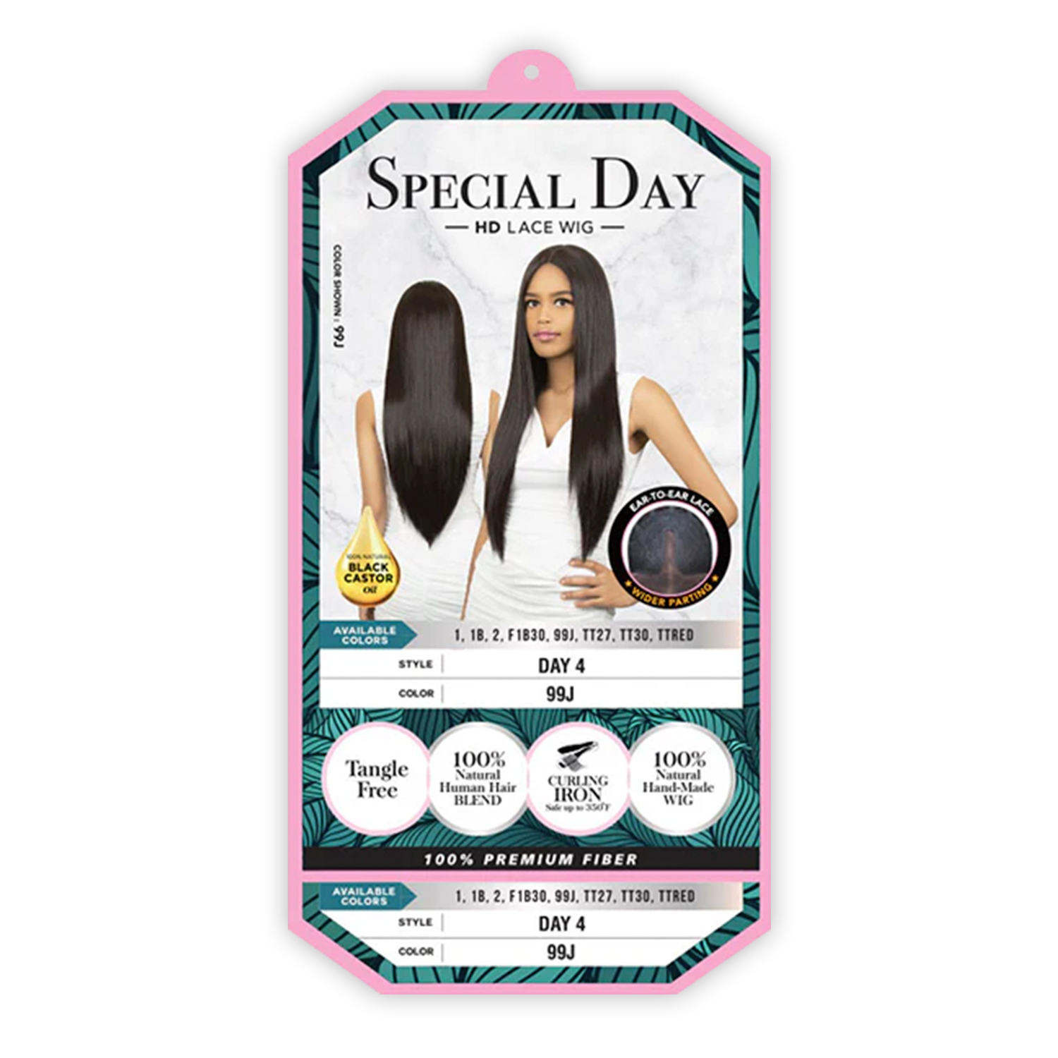 RnB Collection Human Hair Blend HD Lace Front Wig Special Day Day 4