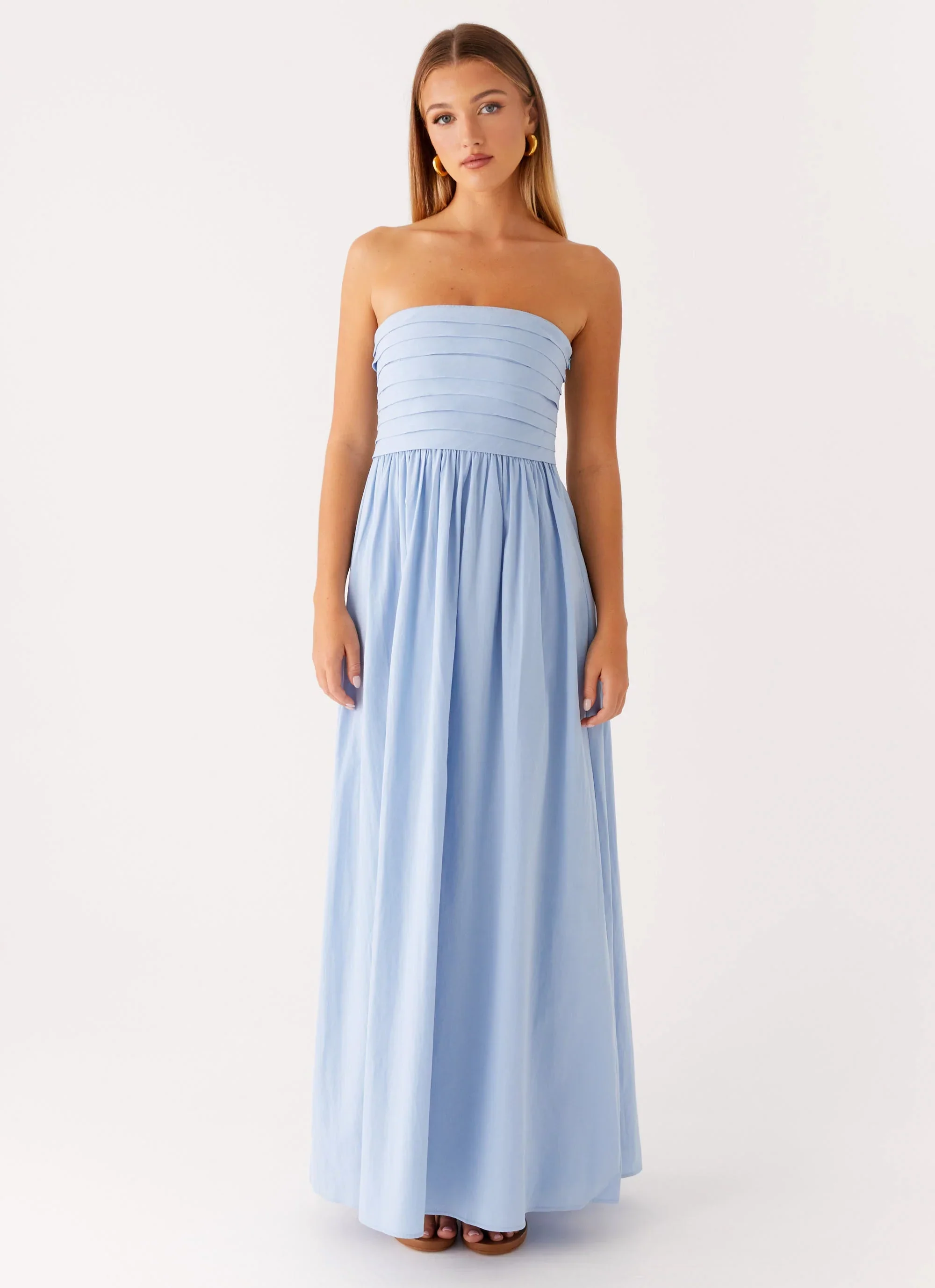 Tamia Maxi Dress - Blue