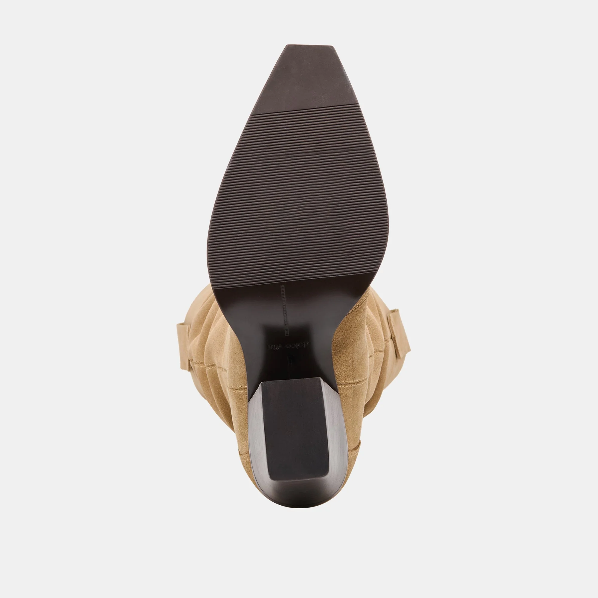 BUCKLY BOOTS CAMEL SUEDE