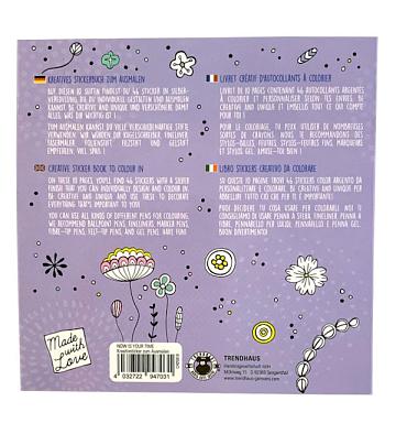 Now is your time - Creative stickers to colour