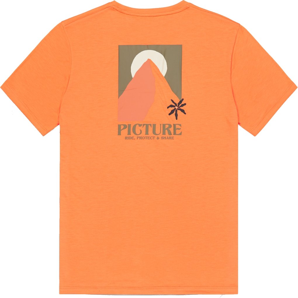 Picture Timont Urban Tech Short Sleeve Tee Men - Dusty Orange