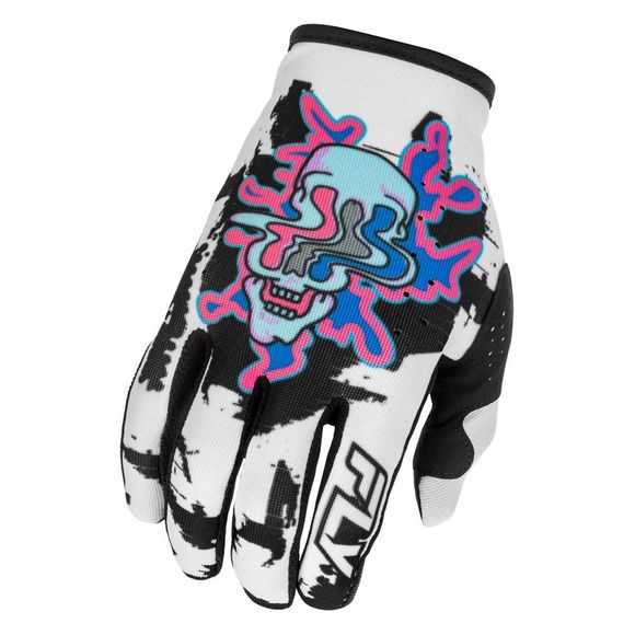 Fly LITE WARP SPECIAL EDITION 2026 cross gloves - White / BlueRef: FL1868
