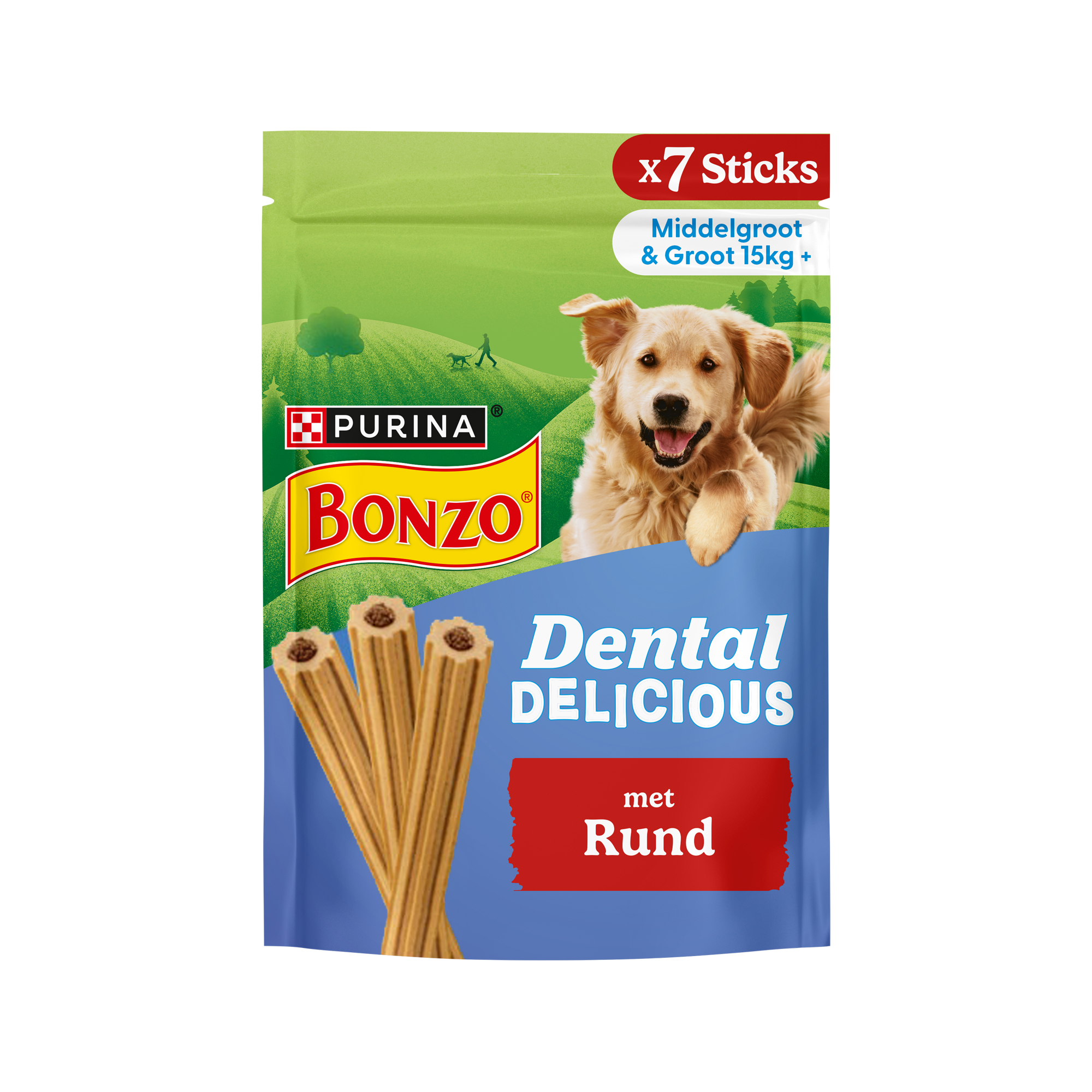 Bonzo Dental Delicious - Medium - Beef - 200 g
