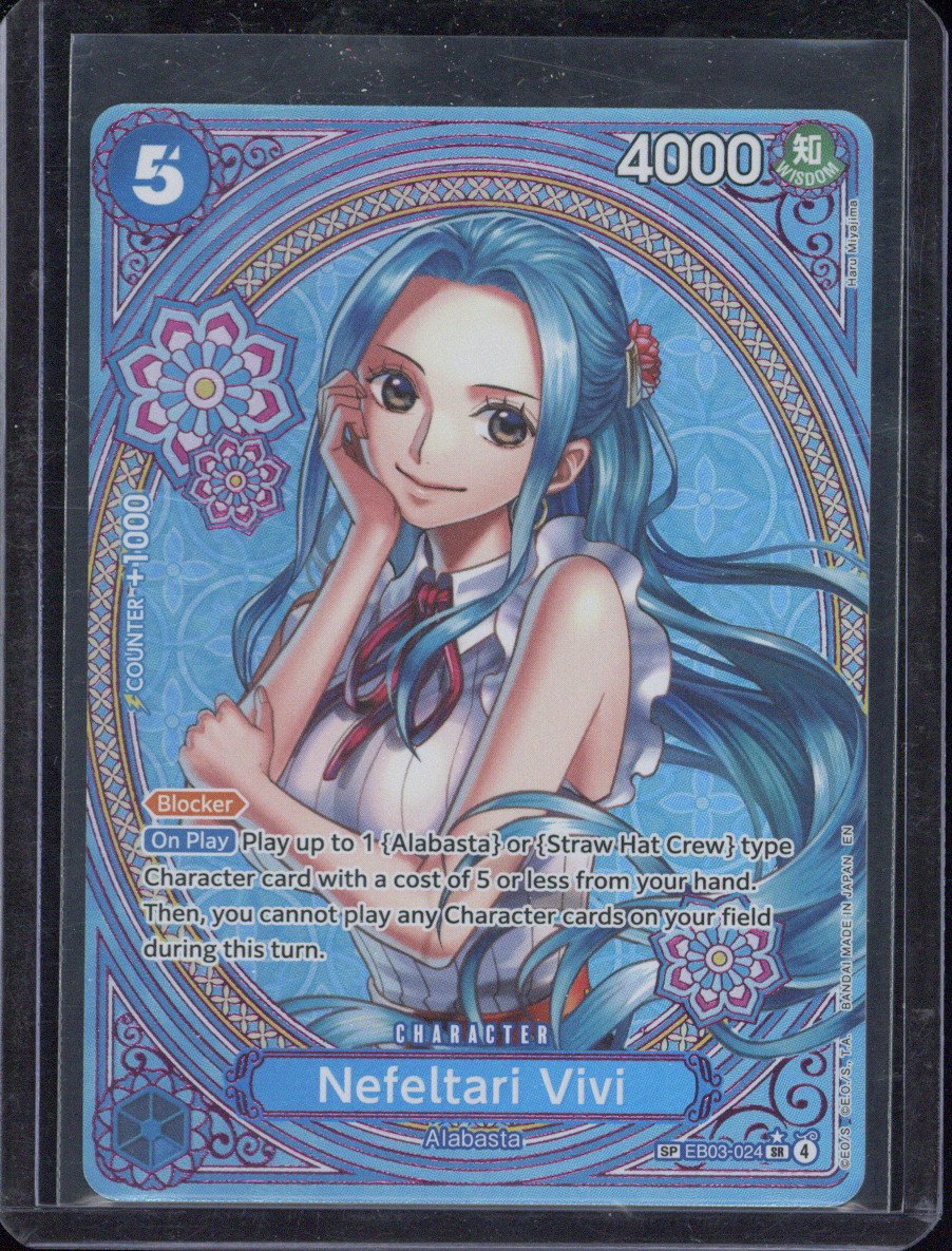 2025 One Piece Nefeltari Vivi #EB03-024 SP