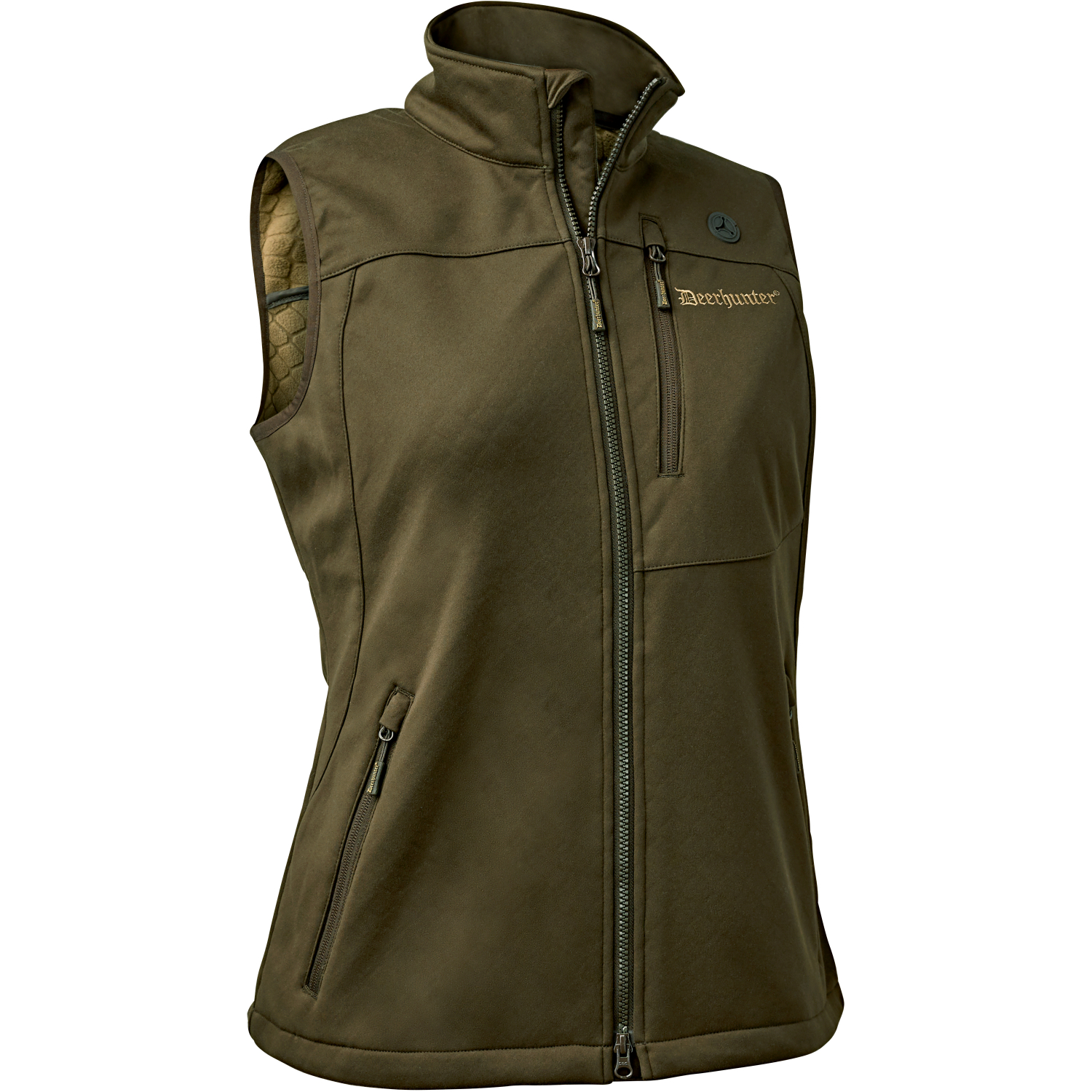Lady Excape Softshell Vest For Women (Art Green)