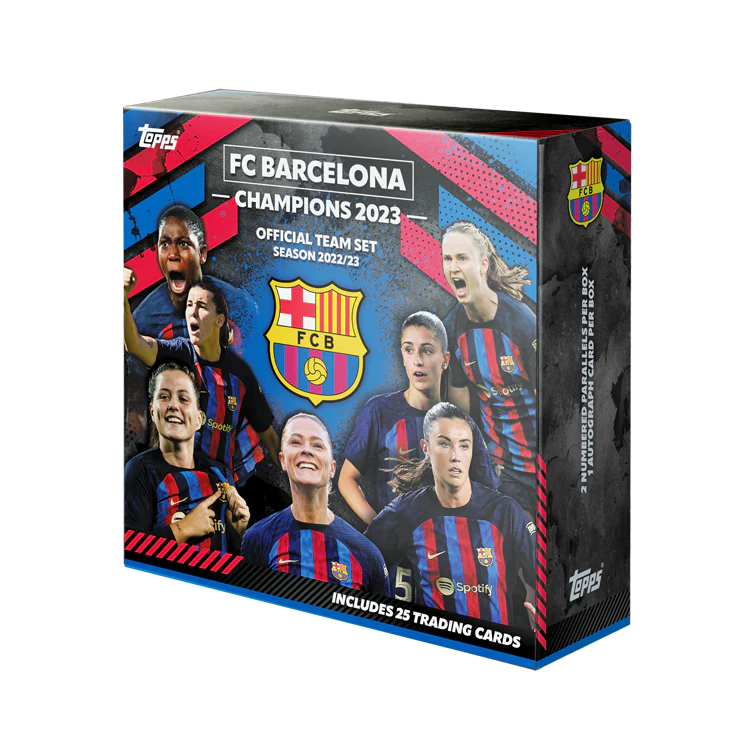 Topps FC Barcelona Women Winners Team Set 2023 - Topps UK