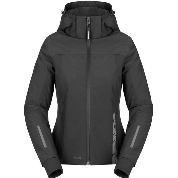 Spidi Hoodie H2Out Ii Lady Motorcycle Jacket - BlackRef: SPI0610