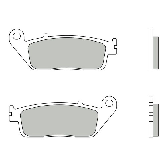 Brembo Sinter Sintered Metal brake pads front/rear (depending on model)Ref: 07075XS