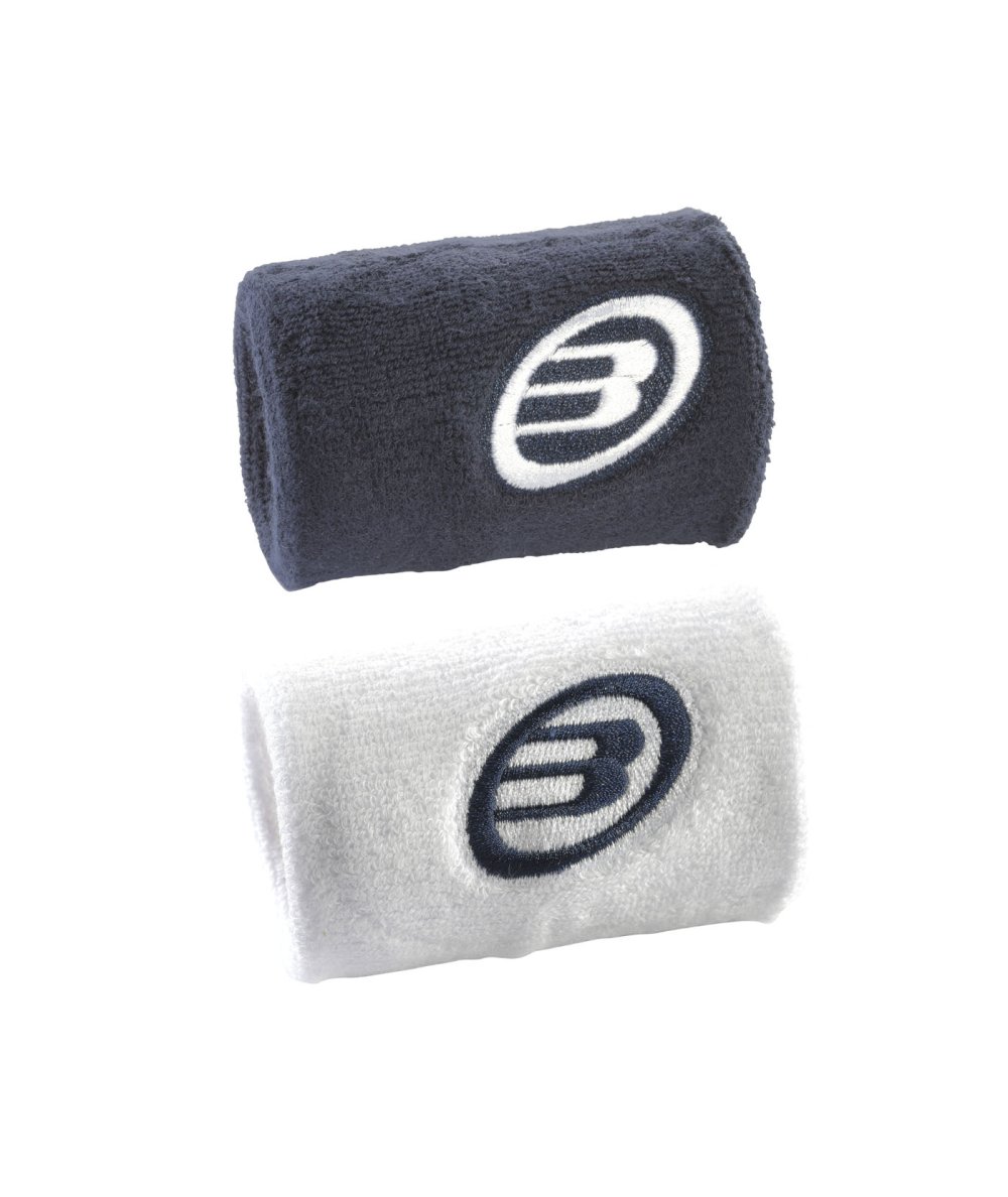 MUÑEQUERA BULLPADEL BPMU253 AZUL MARINO/BLANCO