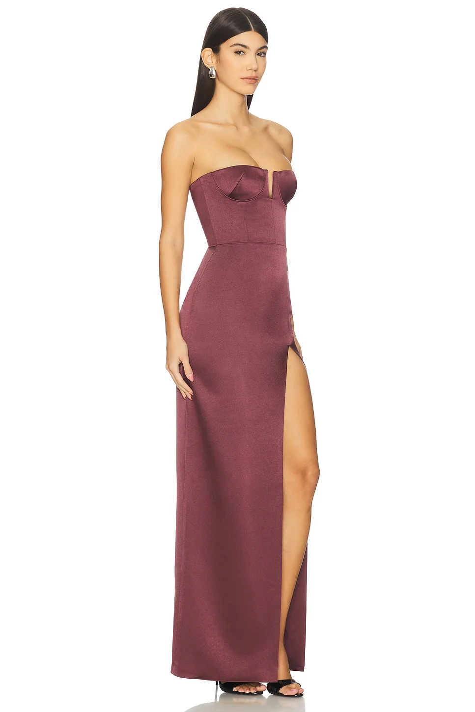 Strapless Column Dress