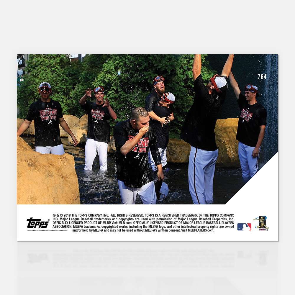 Freddie Freeman - 09/22/2018 TOPPS NOW® Card 764 - Print Run: 430