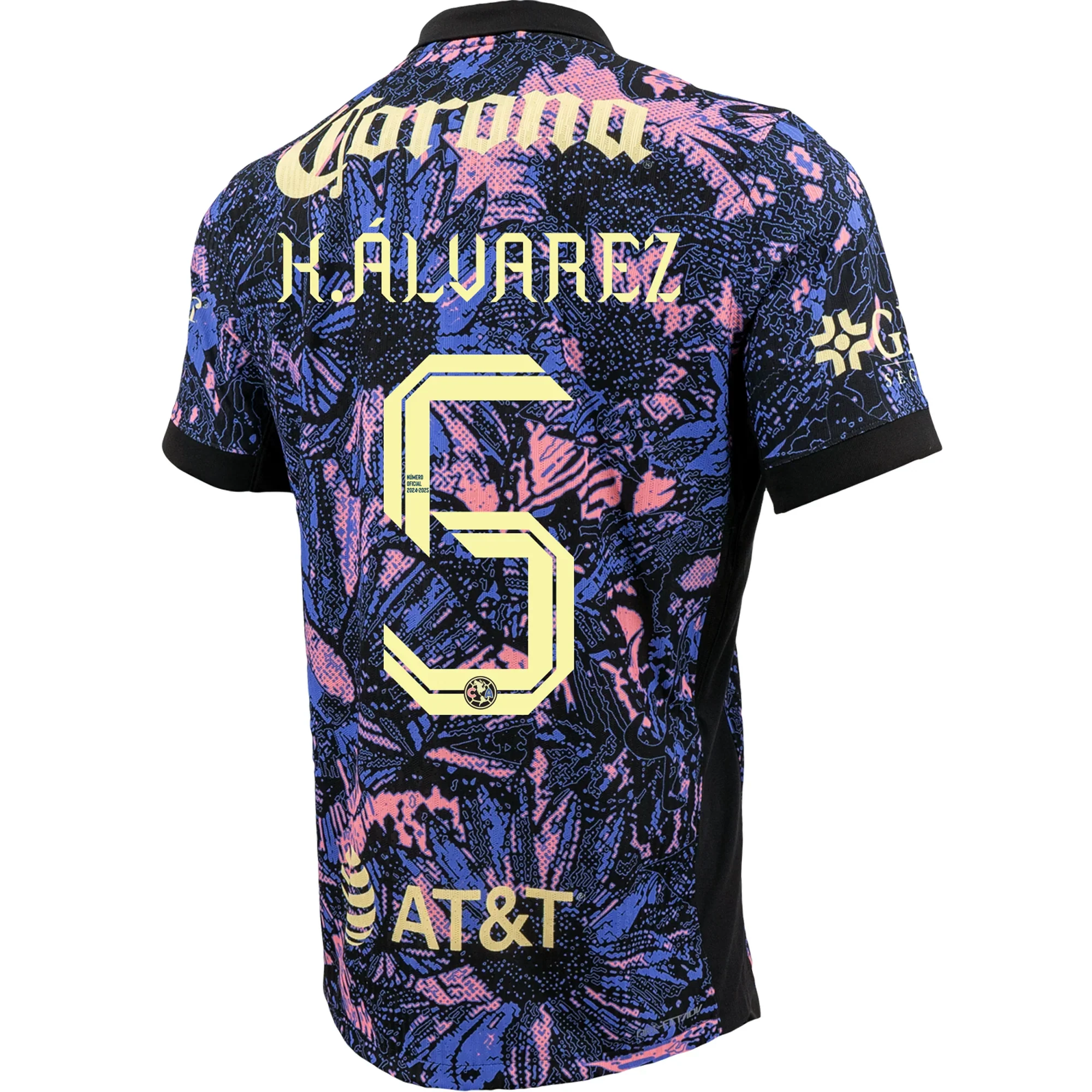 Club America Authentic Kevin Álvarez Third Jersey 24/25 (Purple)