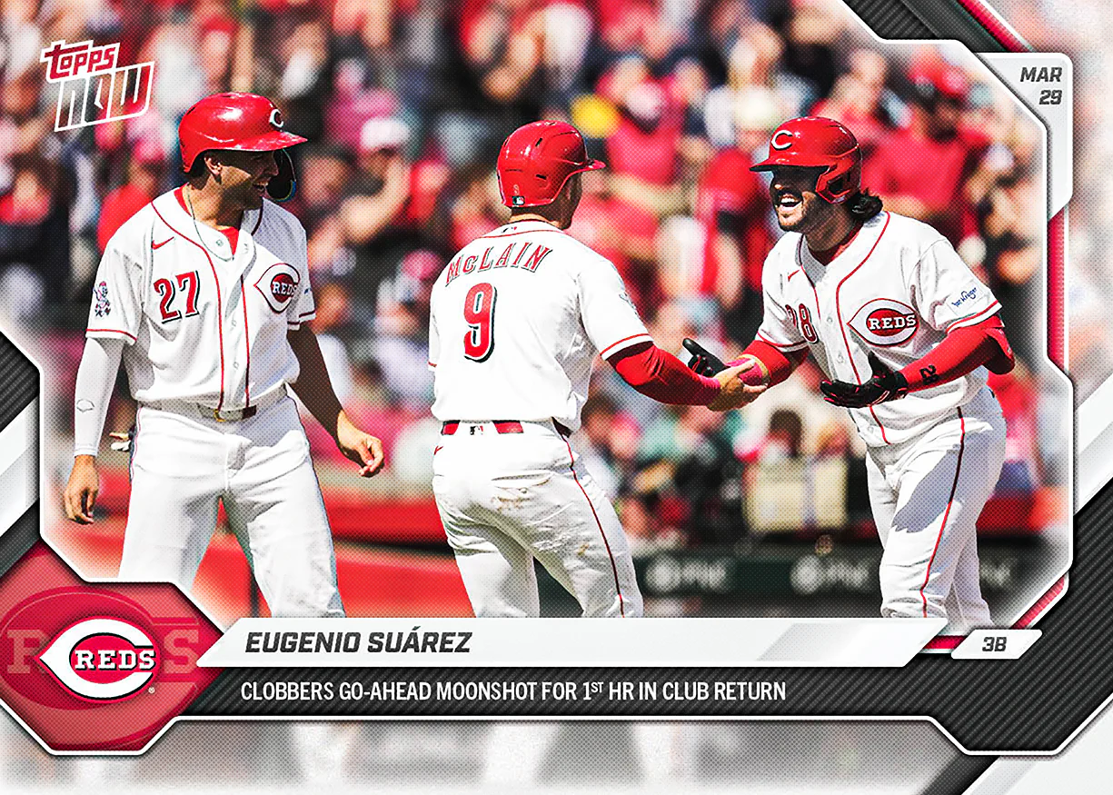 Eugenio Suárez - 2026 MLB Topps NOW® - Card 28 - PR: 655