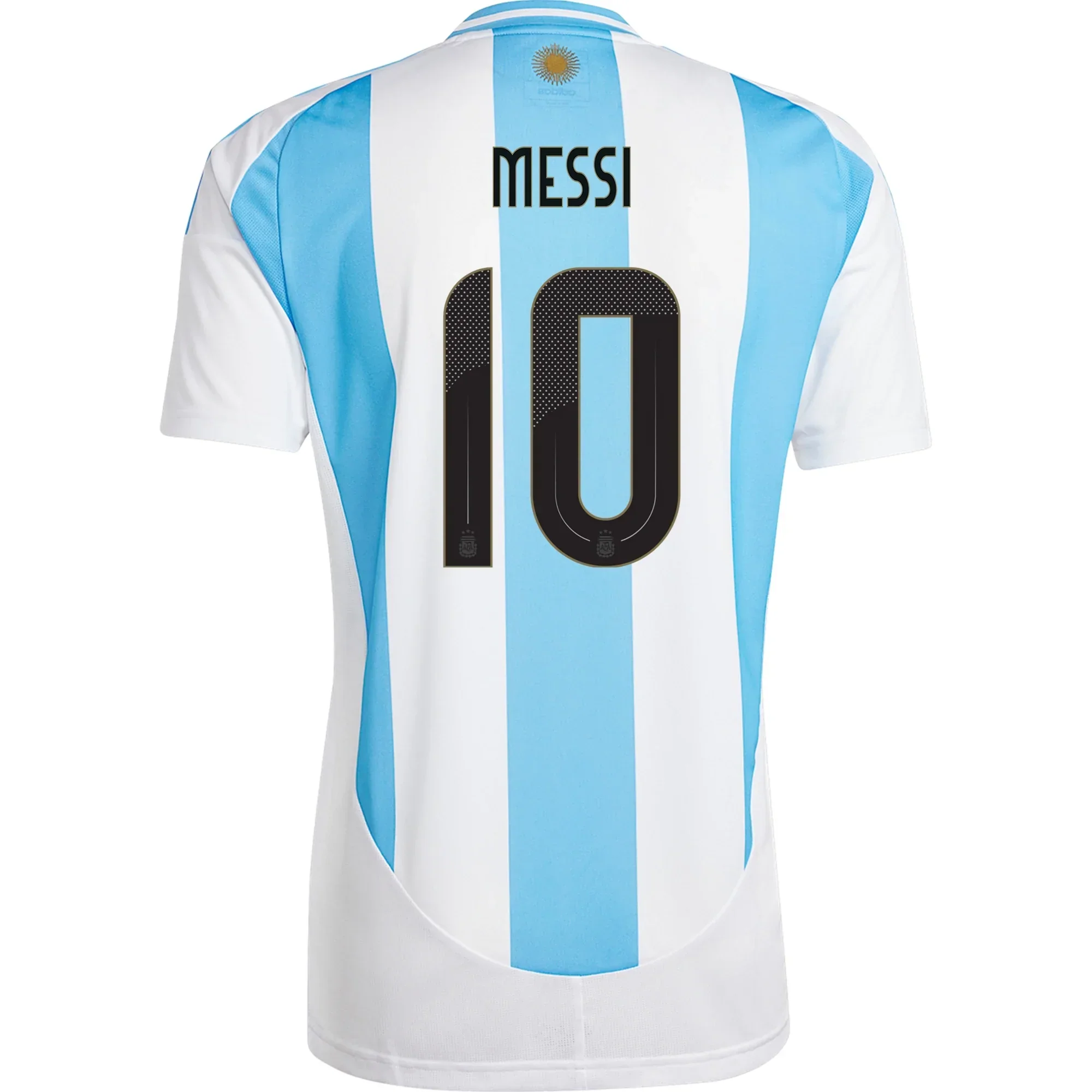 Argentina Lionel Messi Home Jersey 24/25 (White/Blue Burst)