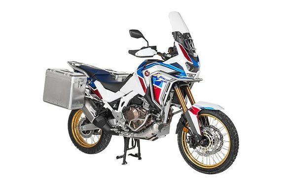 Touratech ZEGA Mundo 38/45 suitcase - Gray support included - AluminumRef: Trt01129A / 01-403-7135-0