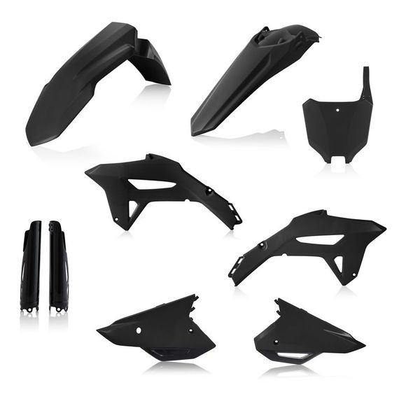 Acerbis Full plastic kit black colorRef: AE3444 / 0024559.090