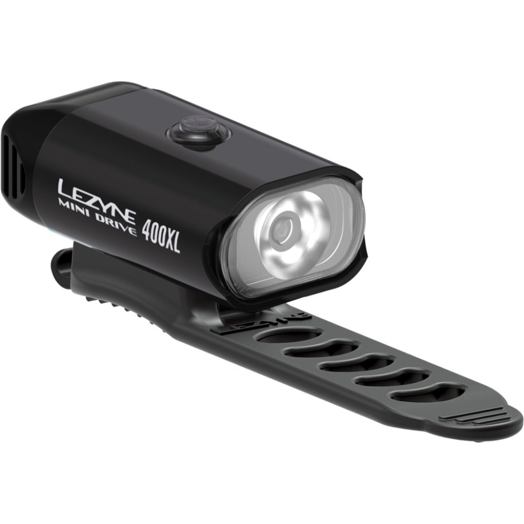 Lezyne Mini Drive 400 XL Front Light - w/o StVZO - black/hi gloss