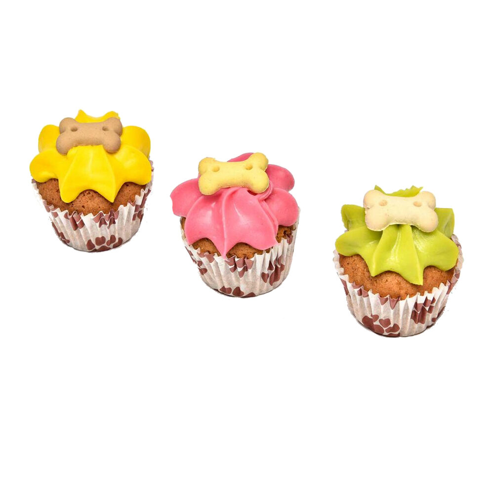 Barking Bakery Mini Iced Woofins Bright Colour - 3 pieces