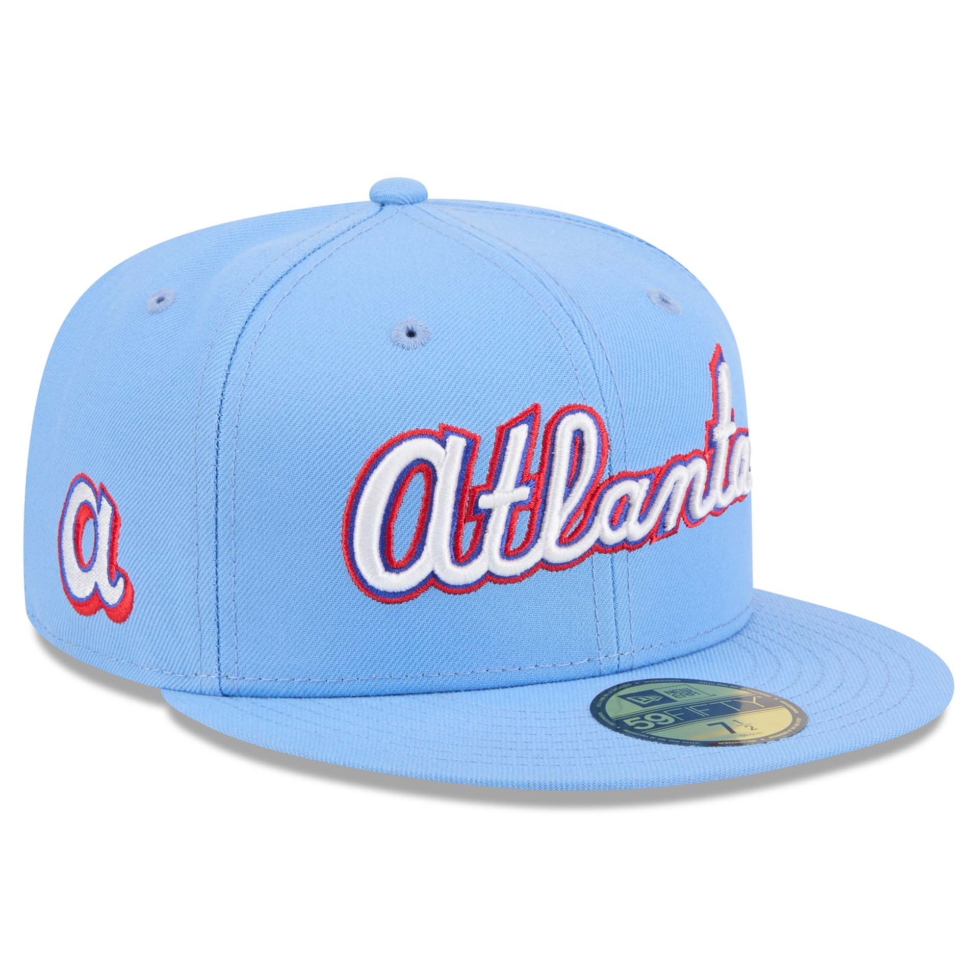 Atlanta Braves MLB City Connect Fan Pack 59FIFTY Fitted Cap Blue