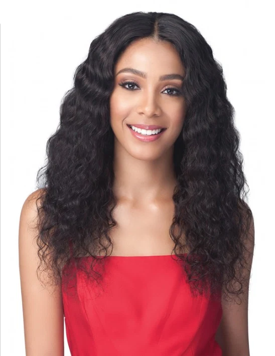 Bobbi Boss Unprocessed Virgin Remy Bundle Hair Full Lace Wig BNGLWNC24 Natural Curl 24