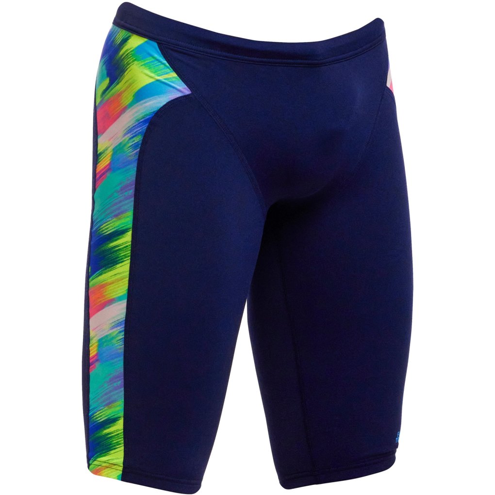 Funky Trunks Training Eco Swim Jammers Boys - Streaky Strokes