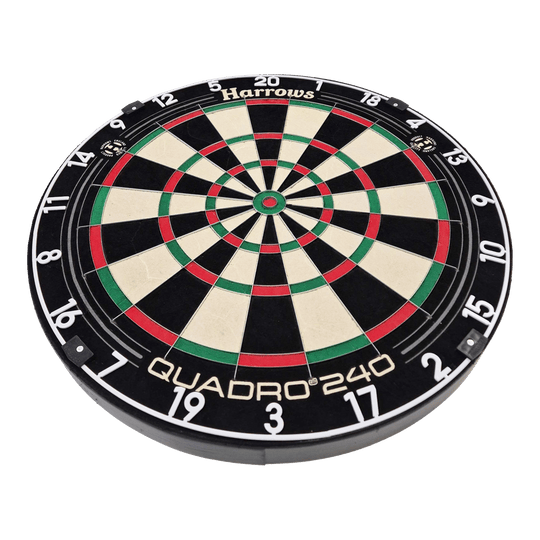 Harrows Quadro 240 steel dartboard