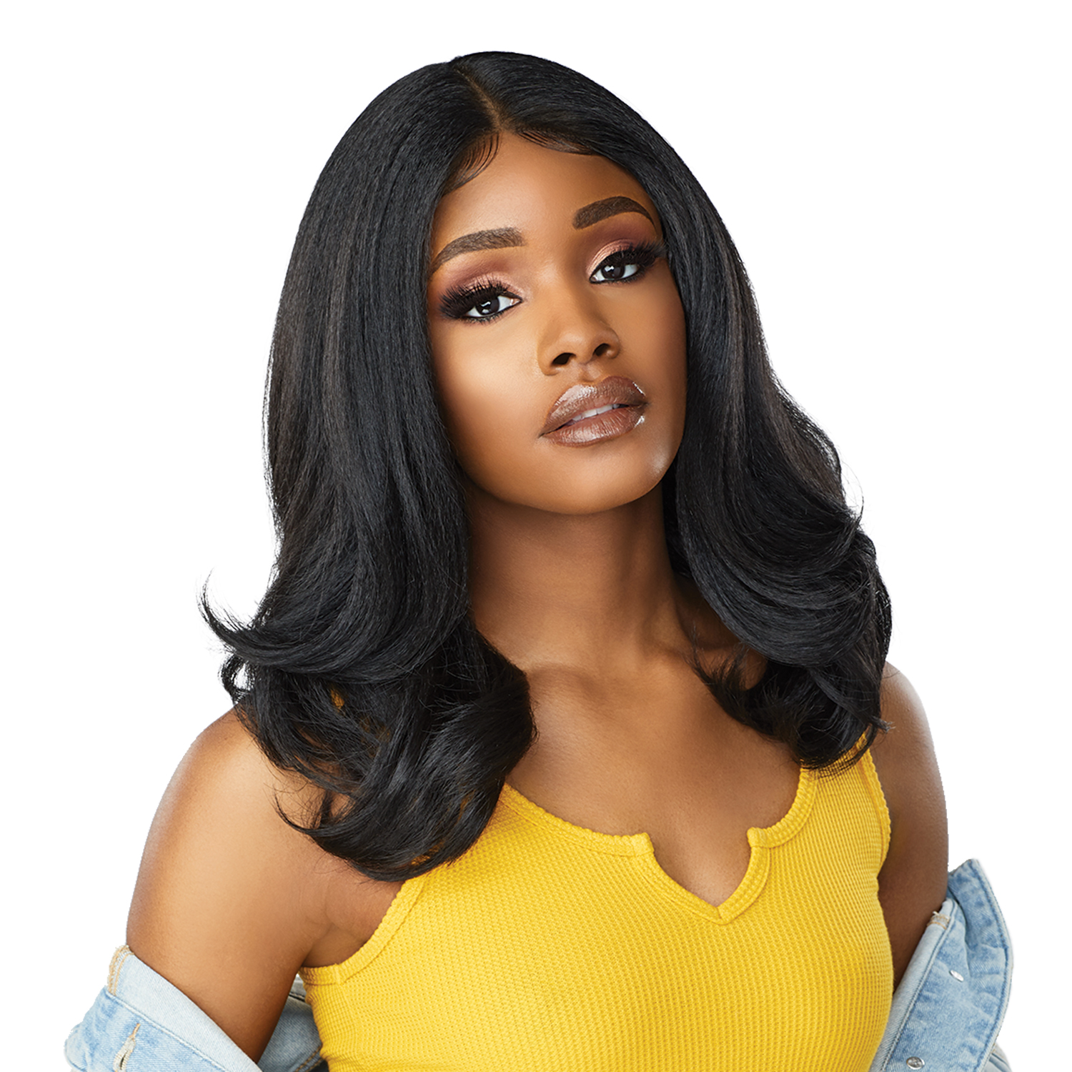 Sensationnel Lace Front Wig Empress Edge Curls Kinks N Co Elite Babe