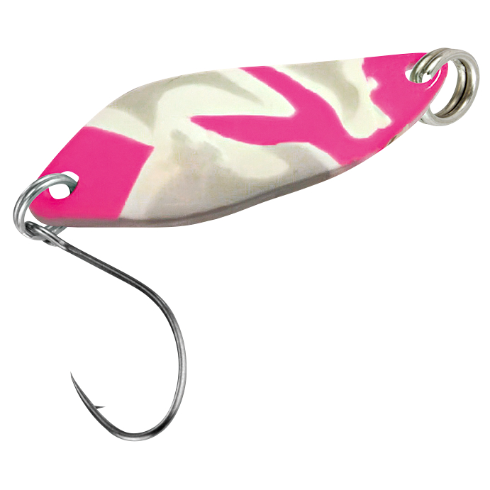 FTM Trout Spoon Strike (2.1 g, Camouflage White UV)