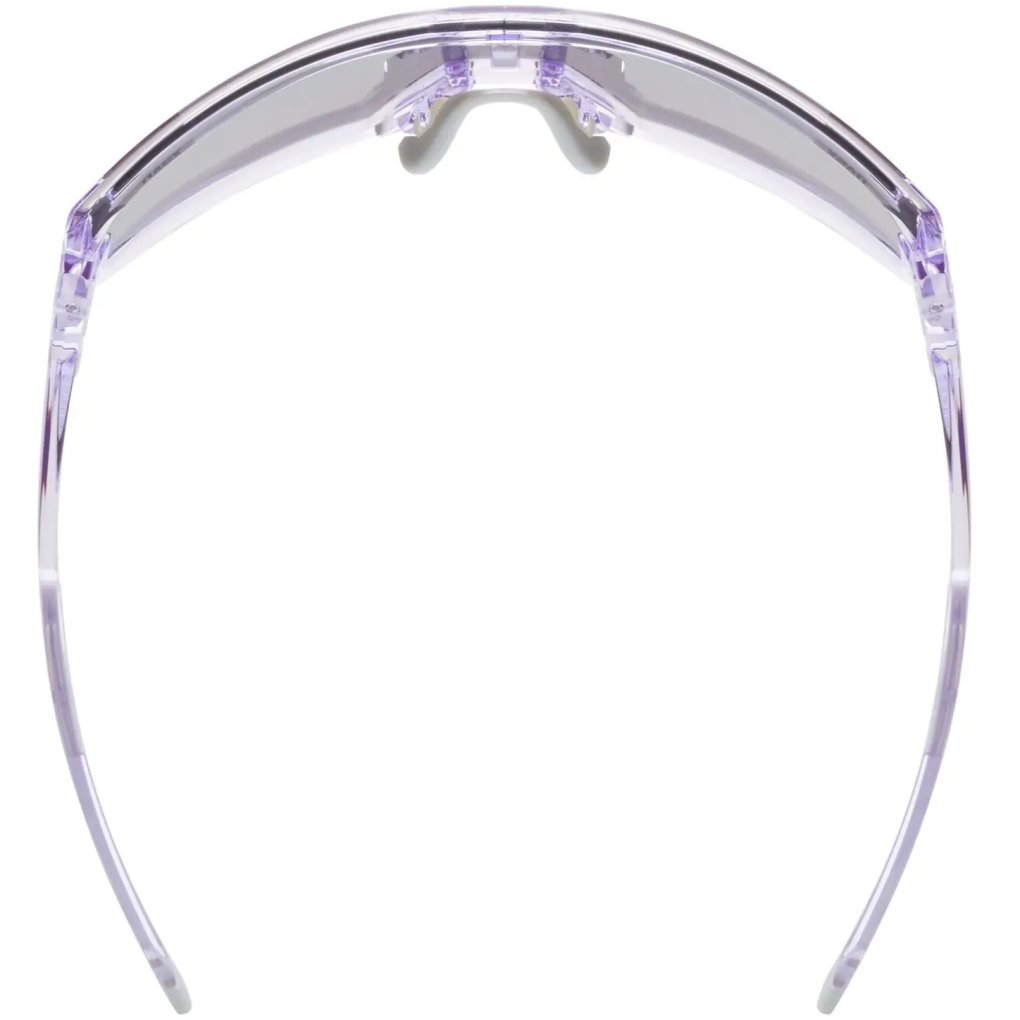 Uvex skyryse Cycling Glasses - clear/mirror lavender