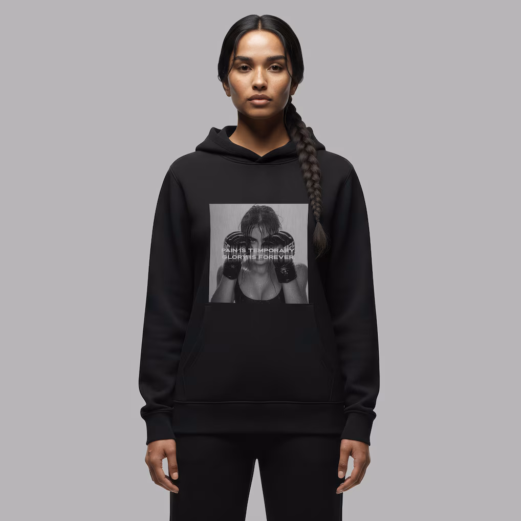 Unisex Blvck Paris x UFC  Black Glory Hoodie
