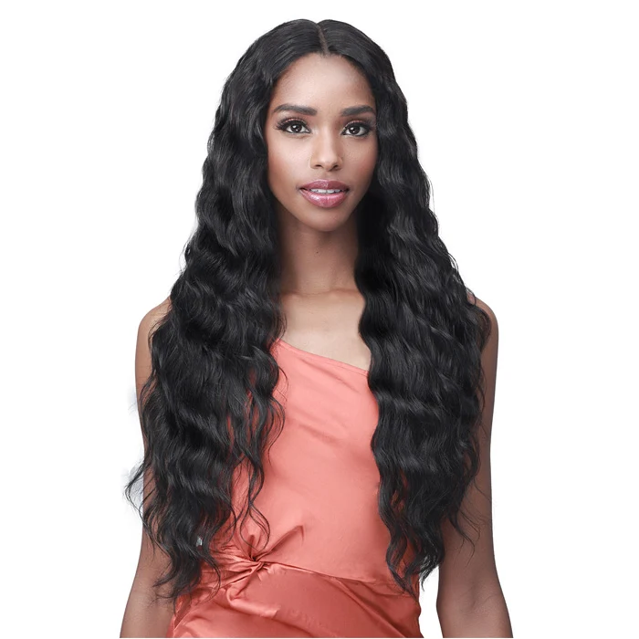 Bobbi Boss 100% Unprocessed Remy HD Lace Bundle Hair Wig - LOOSE DEEP 28