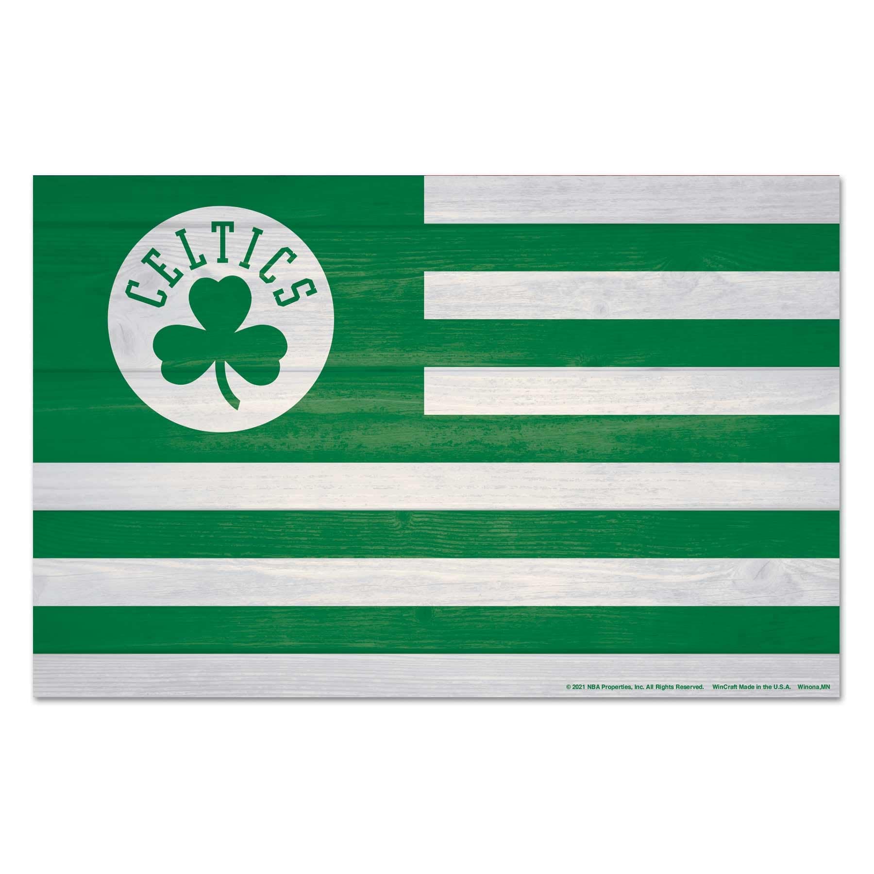 Boston Celtics Americana WinCraft NBA Wood Sign