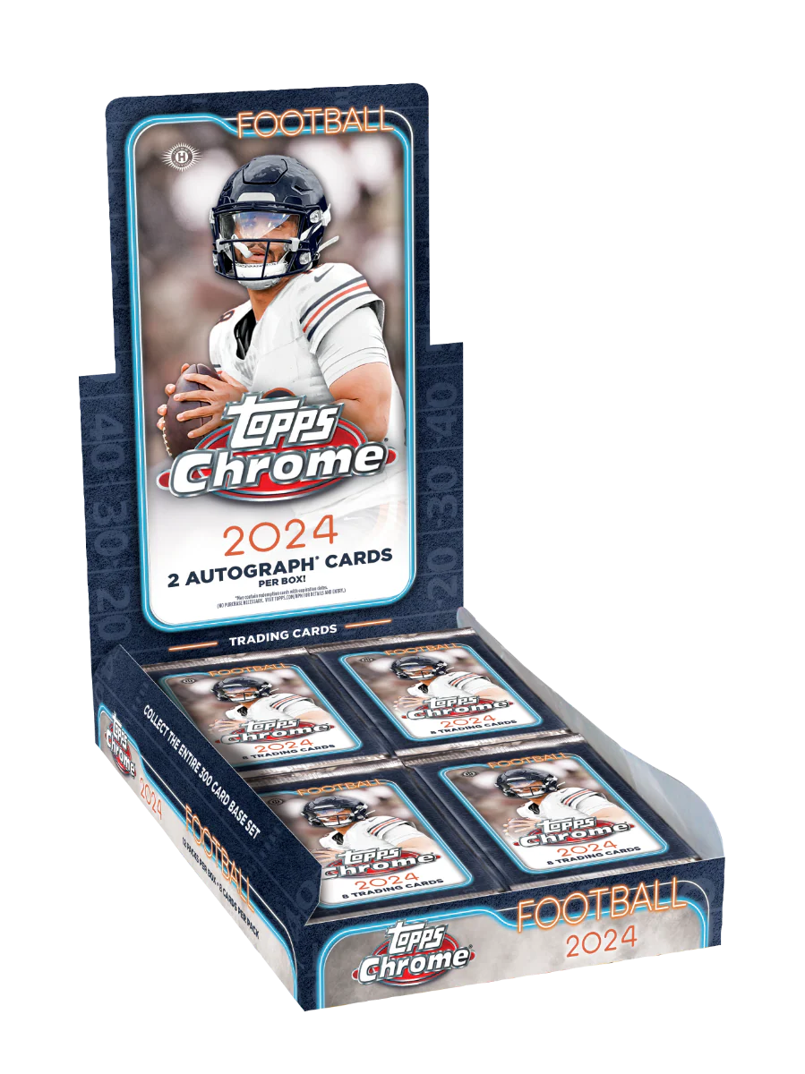 2024 Topps Chrome® Football - Hobby Box