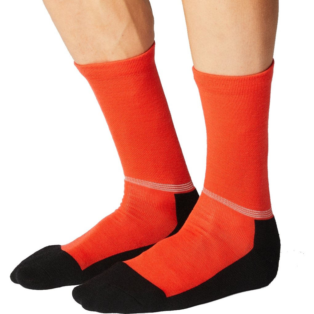 FINGERSCROSSED Merino Cycling Socks - Burnt Orange