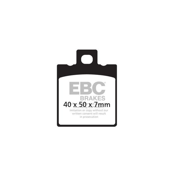 EBC Sinter Metal Sintered Brake Pads Front/Rear (model dependent)Ref: Fa047Hh / Fa47Hh