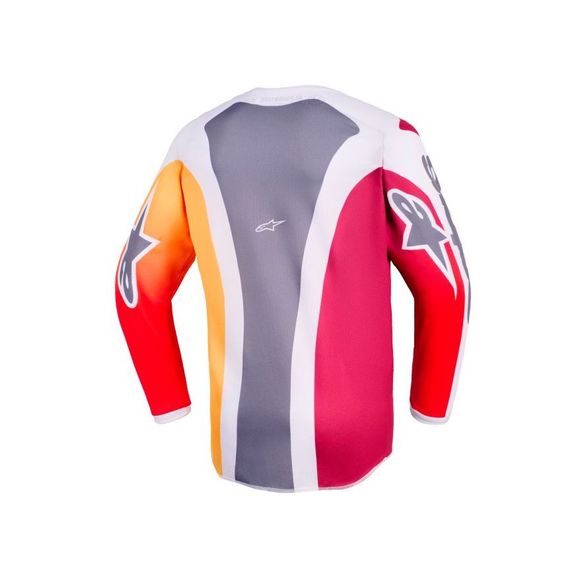 Maillot cross Alpinestars FLUID - PORTL - ENFANT 2025 - Noir / RougeRef : AP4049