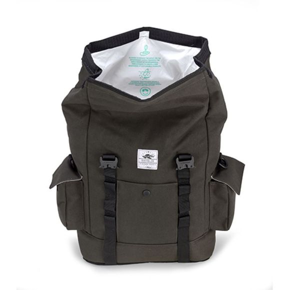 Kappa RB100RS saddlebags (14 liters) each Universal - Gray / GreenRef: kp1434 / rb100rs