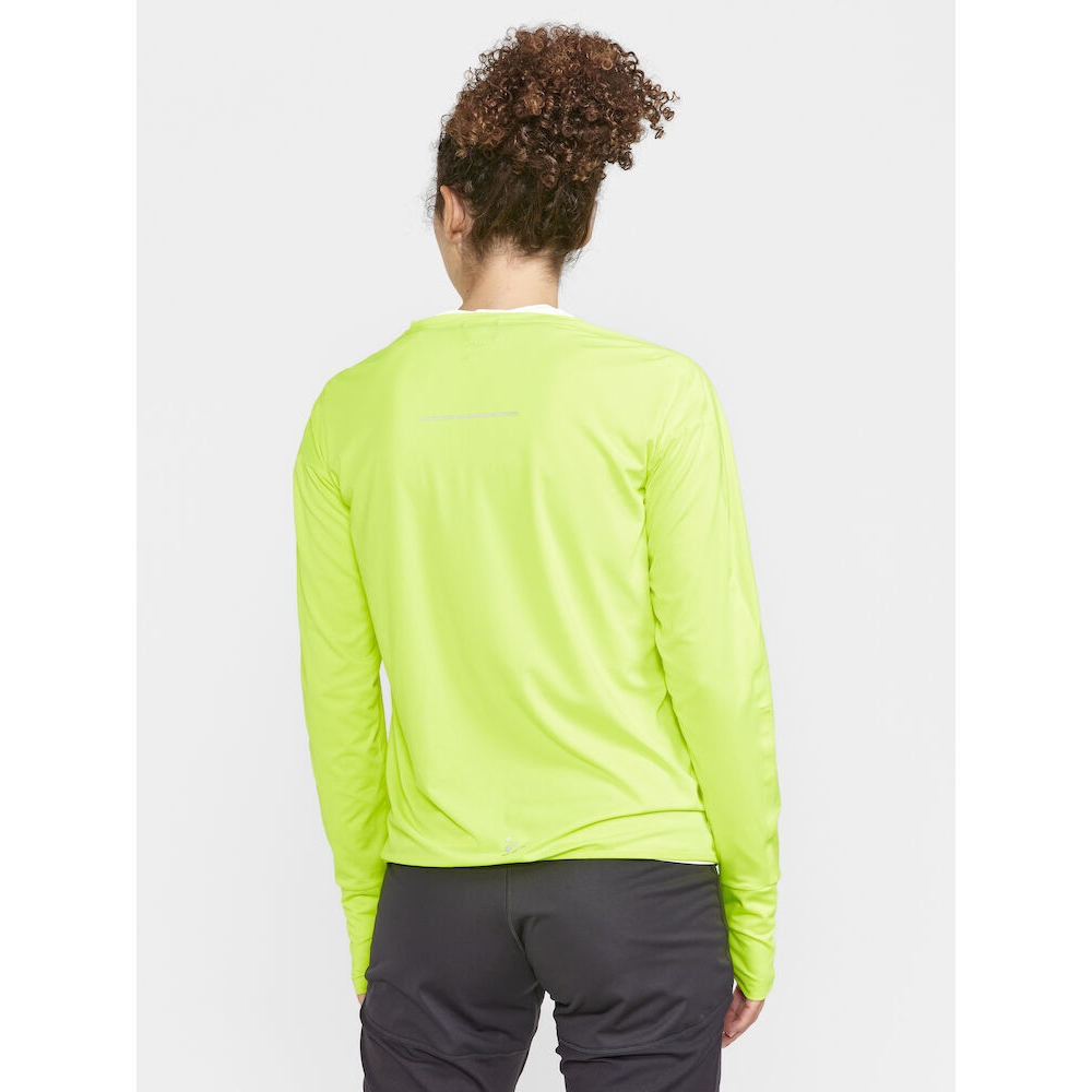 CRAFT Pro Lumen Wind Longsleeve Running Tee Women - Flumino
