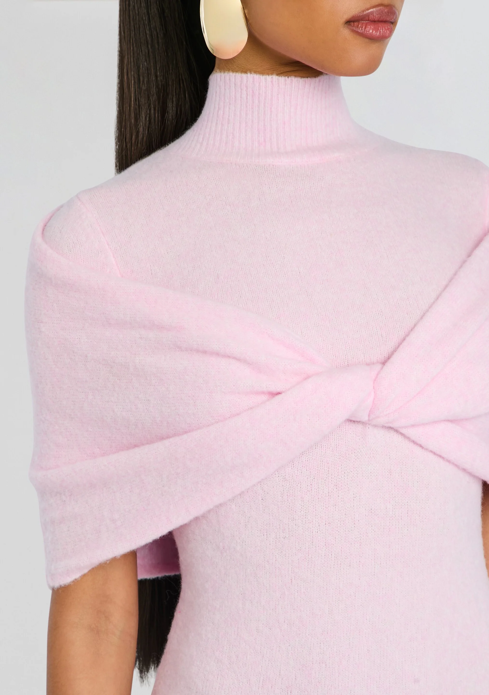 Wisteria Knit Midi Dress