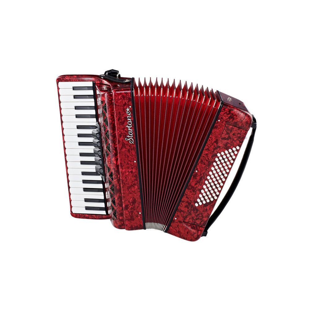 Startone Piano Accordion 72 Red MKII – Thomann Ireland