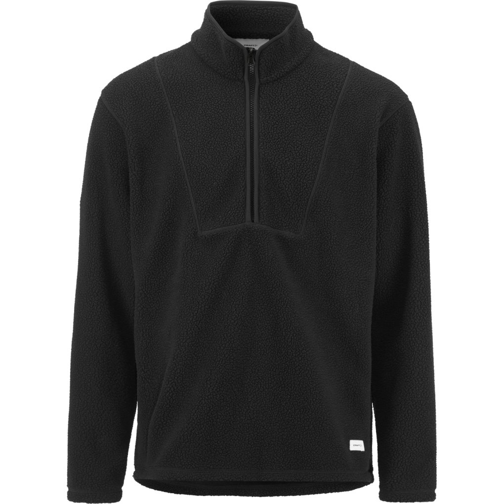 CRAFT Join Pile 1/2-Zip Fleece Sweater Men - Black