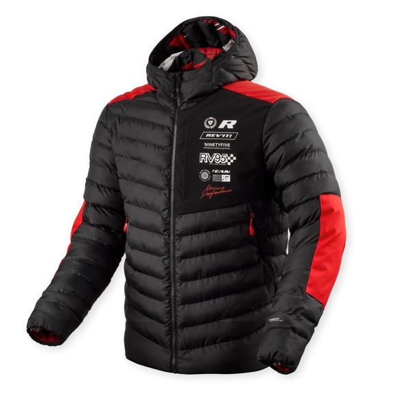 Down jacket Rev it Payload - Black / RedRef: Ri1647