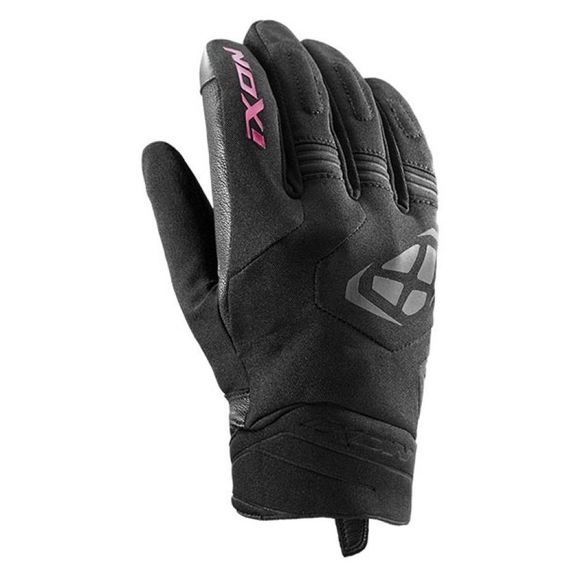 Ixon ms mig 2 waterproof lady gloves - black / pinkRef: IX2104